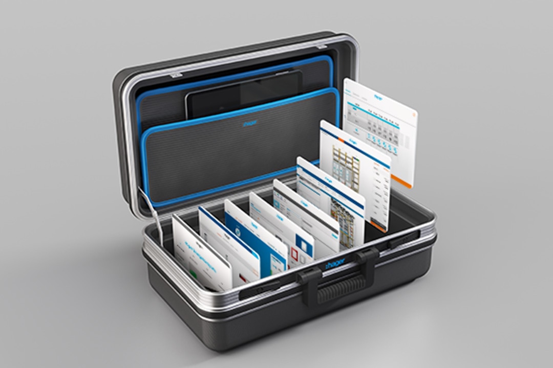Symbolbild digitale Toolbox für die Elektroplanung von NSHV bis 4.000 A im Gewerbebau 